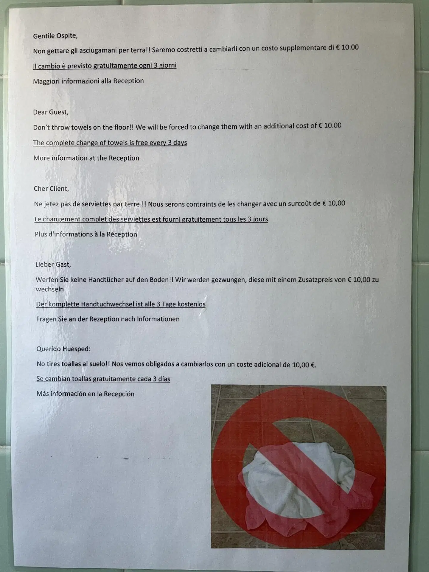 Casa Caburlotto Landkarte