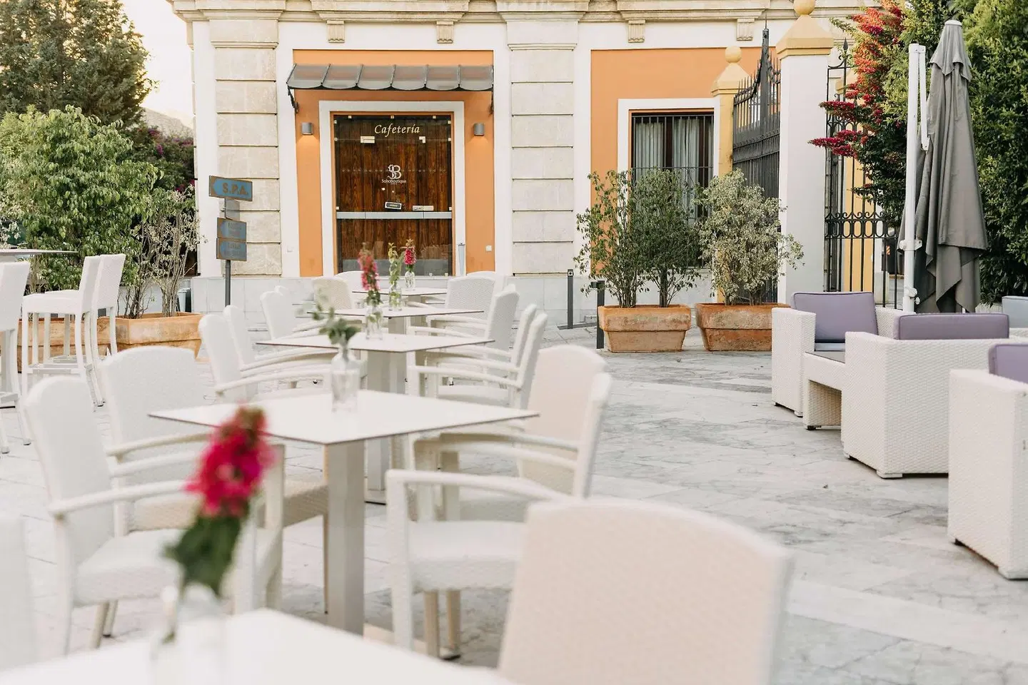 Soho Boutique Jerez & Spa Terrasse