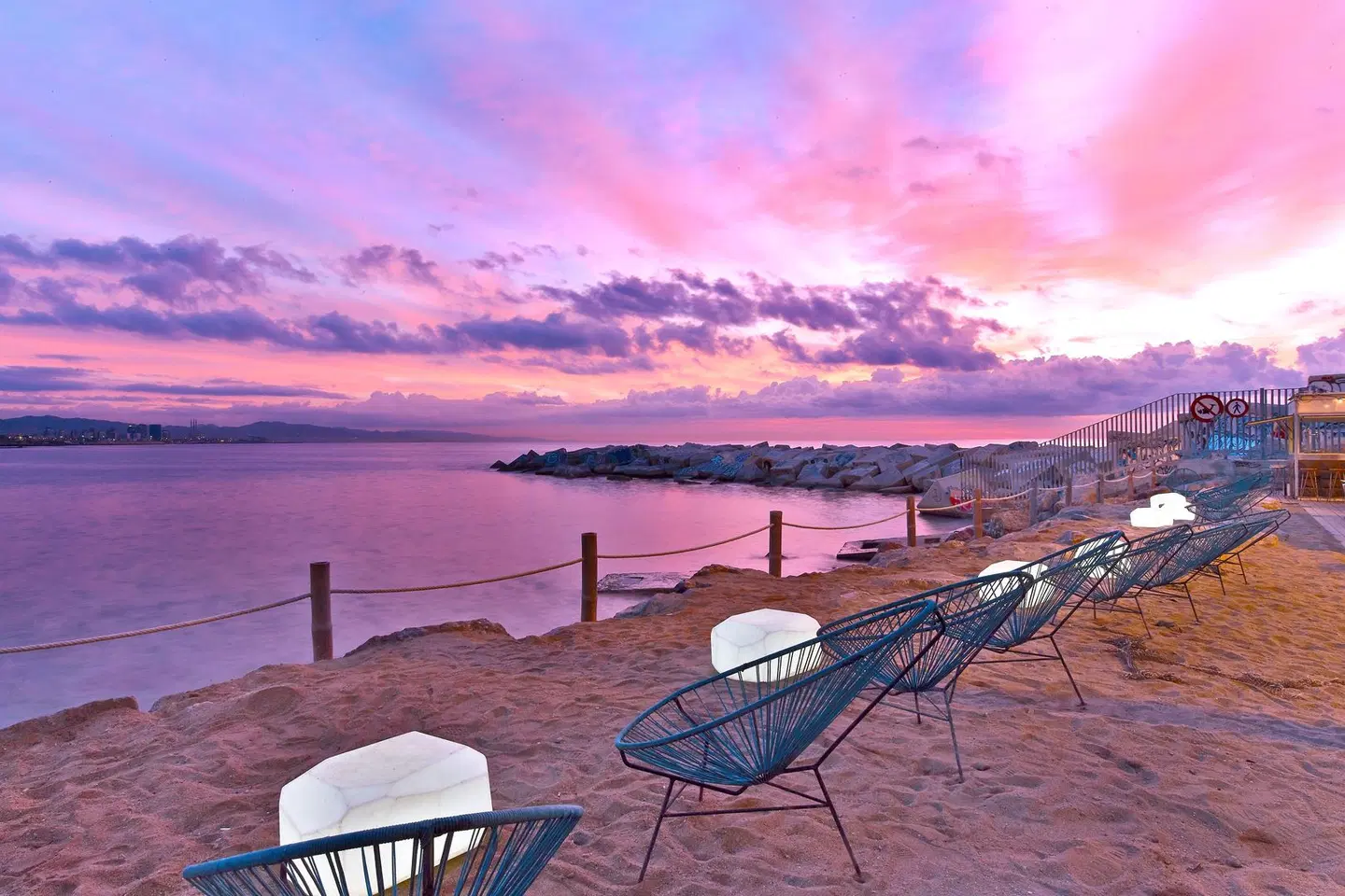 W Barcelona Terrasse