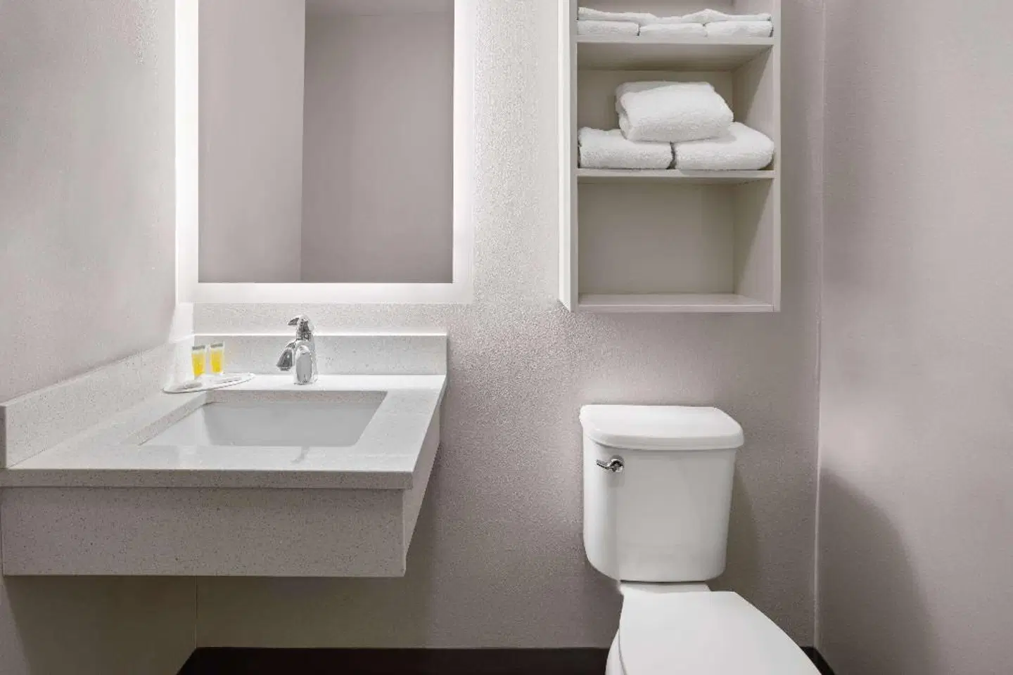 Microtel Inn & Suites by Wyndham Raleigh Durham Airport Badezimmer