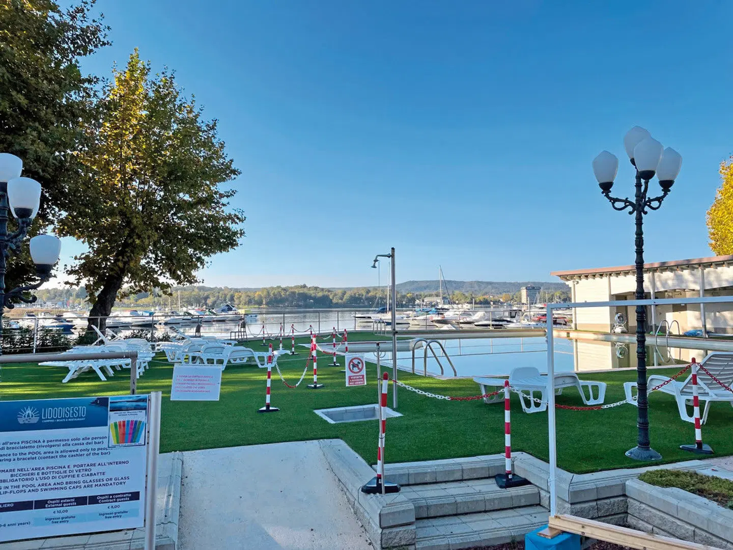 Lido di Sesto Camping (by Happy Camp) Terrasse