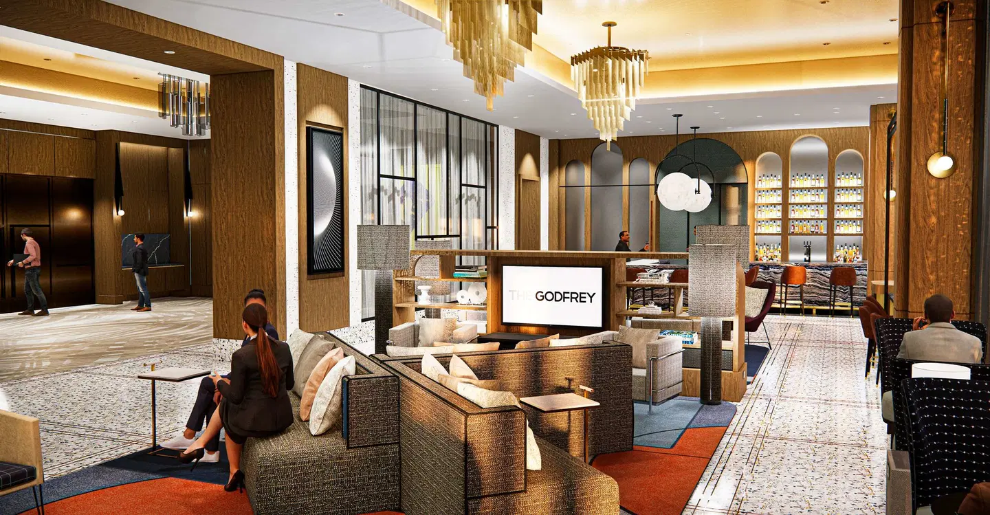 The Godfrey Detroit, Curio Collection By Hilton LOUNGE_LOBBY