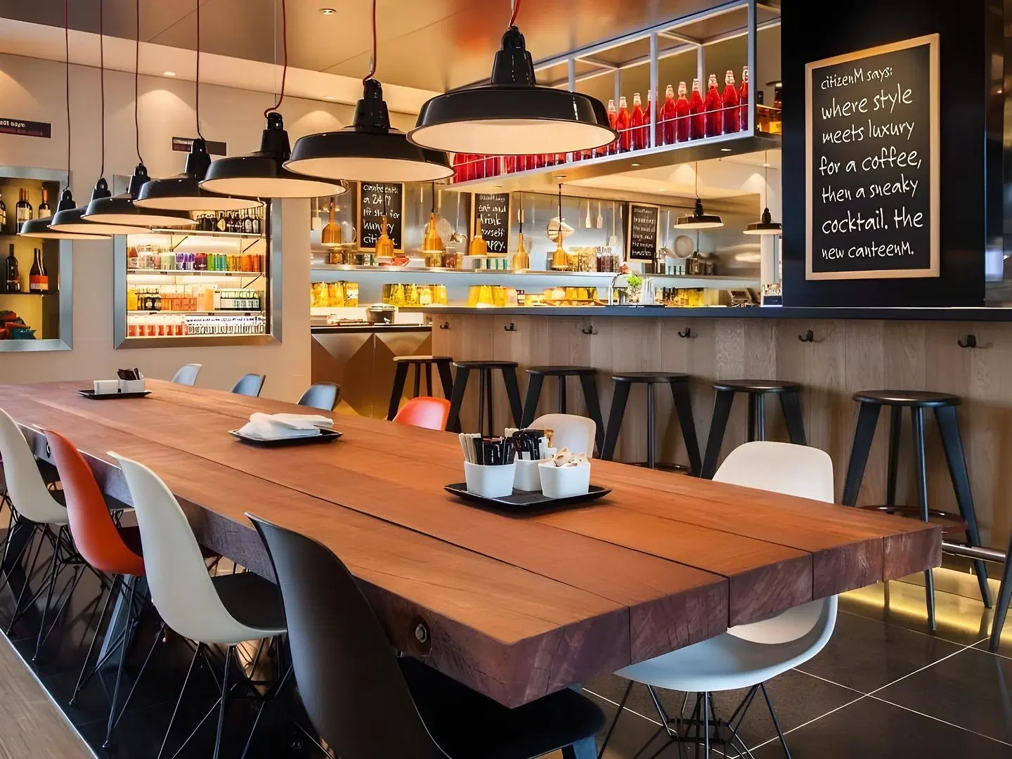 citizenM Amsterdam Schiphol Airport BAR