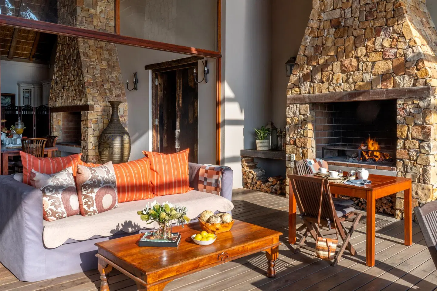 Tamodi Lodge Terrasse