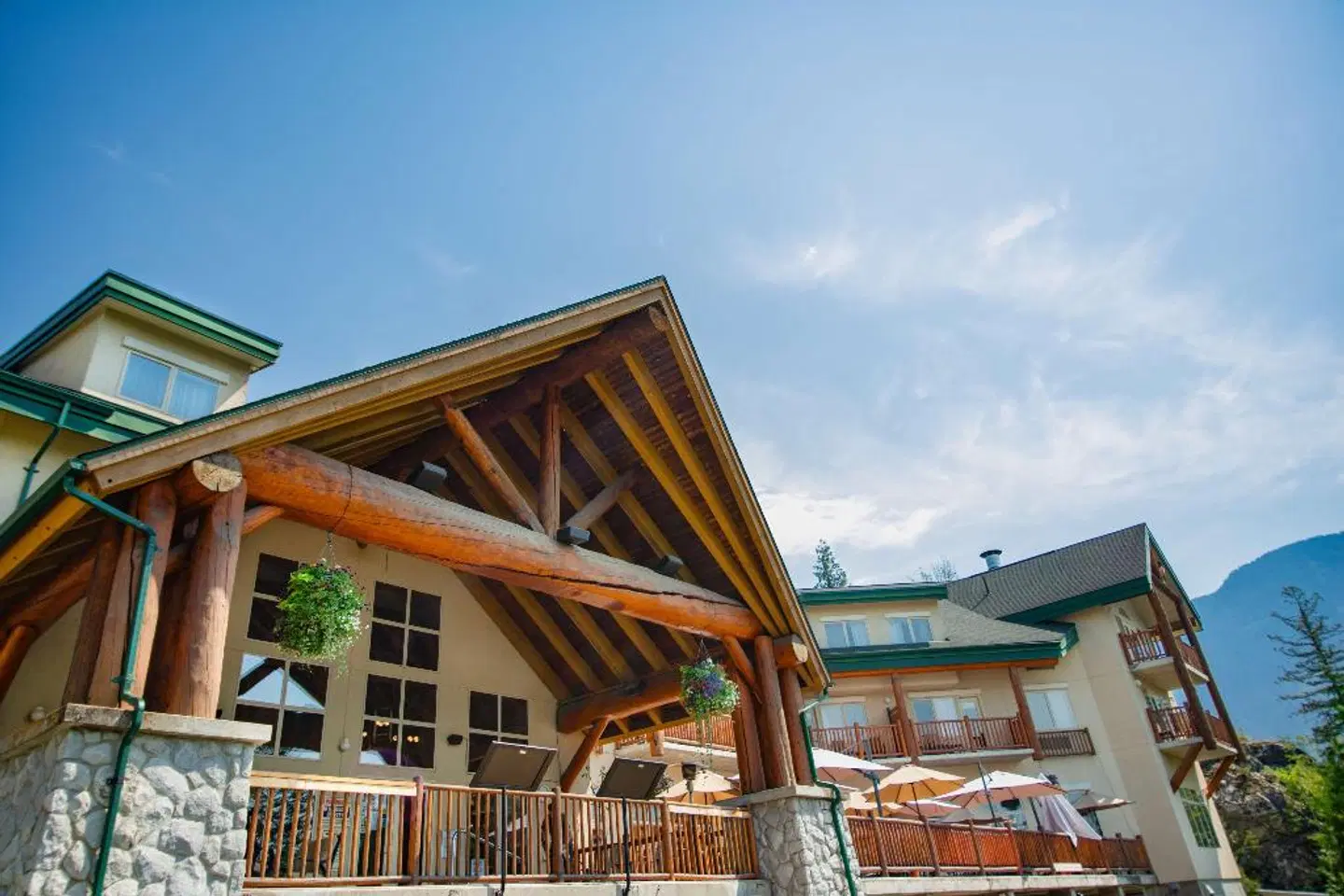 Coast Hillcrest Hotel Terrasse