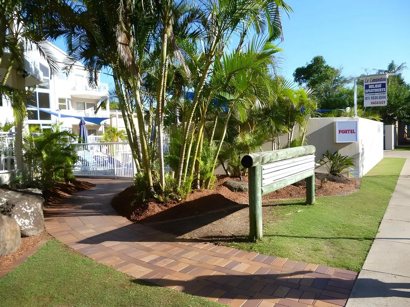 Le Lavandou Holiday Apartments Garten