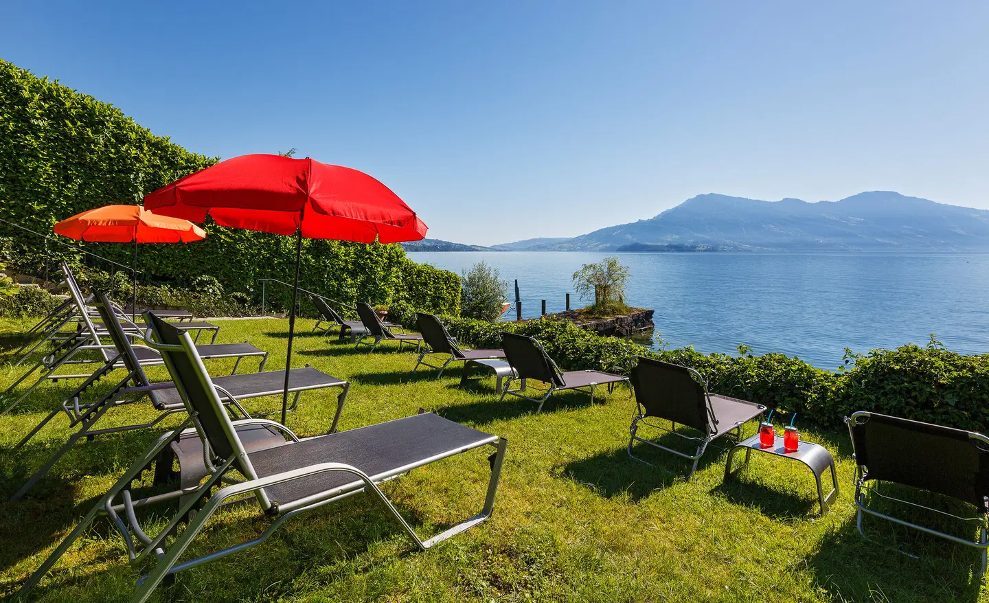 Seehotel Kastanienbaum Garten