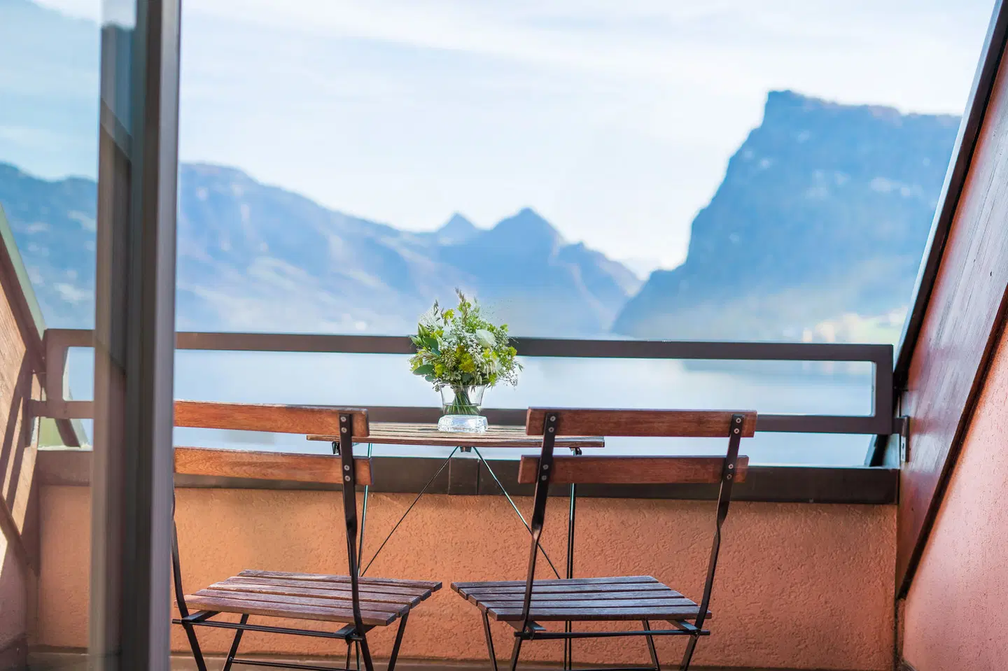 Seehotel Kastanienbaum Terrasse