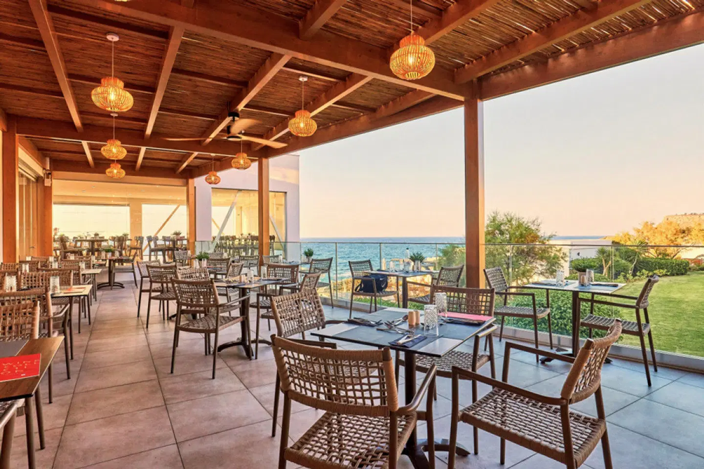 Enorme Santanna Island Terrasse