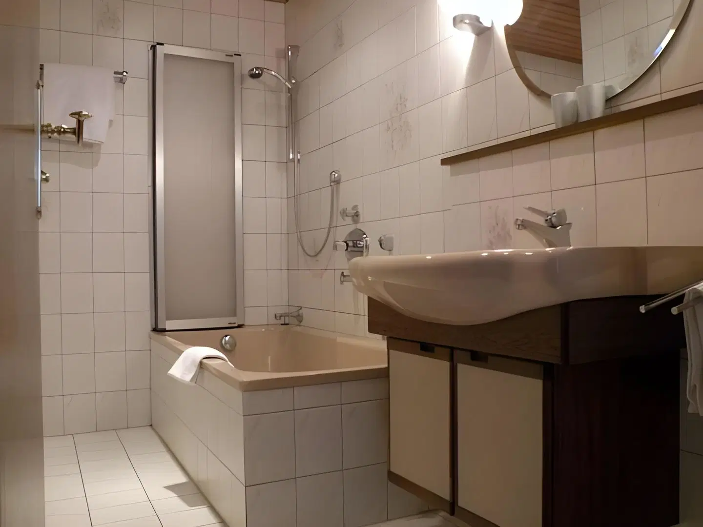 Gasthof Hotel Drei König Badezimmer