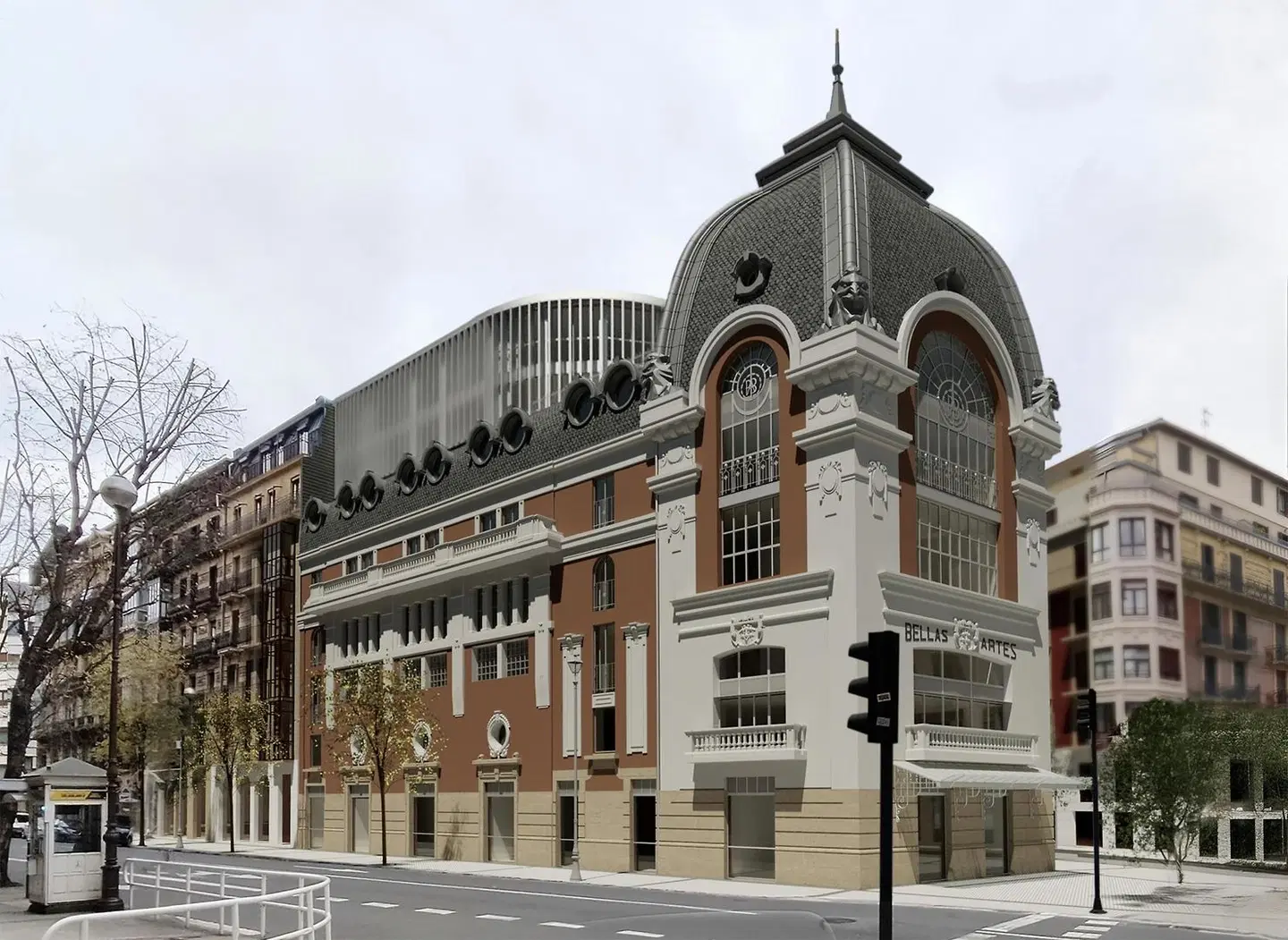 Palacio Bellas Artes San Sebastian, Curio Collection Hilton EXTERIOR