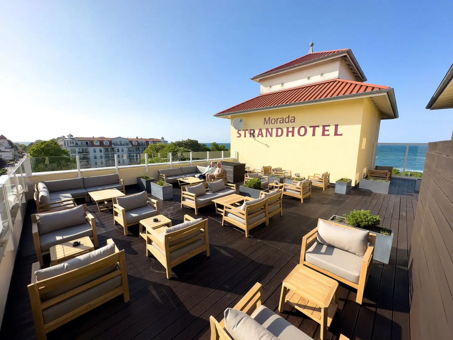 Morada Strandhotel Ostseebad Kühlungsborn Terrasse