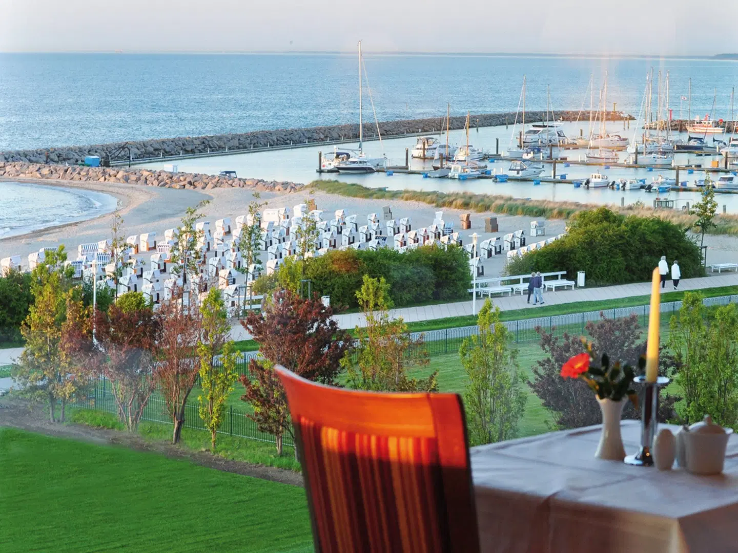 Morada Strandhotel Ostseebad Kühlungsborn Terrasse