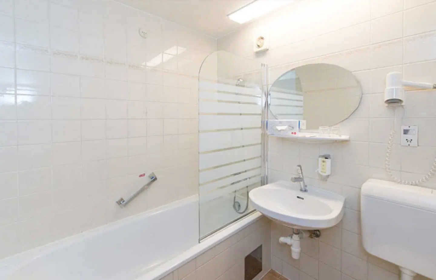 Hotel Mozart Badezimmer