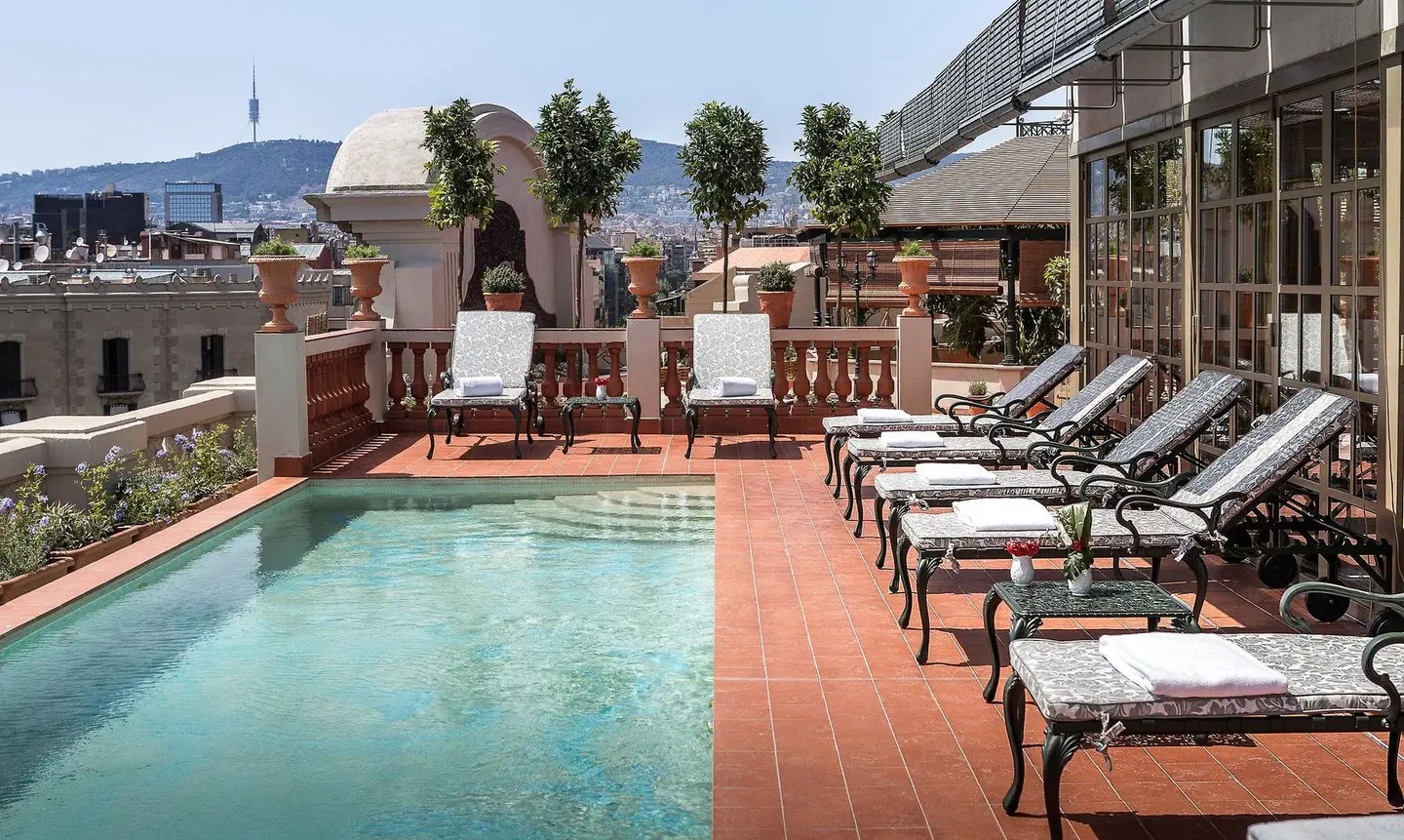 Hotel El Palace Barcelone TERRACE