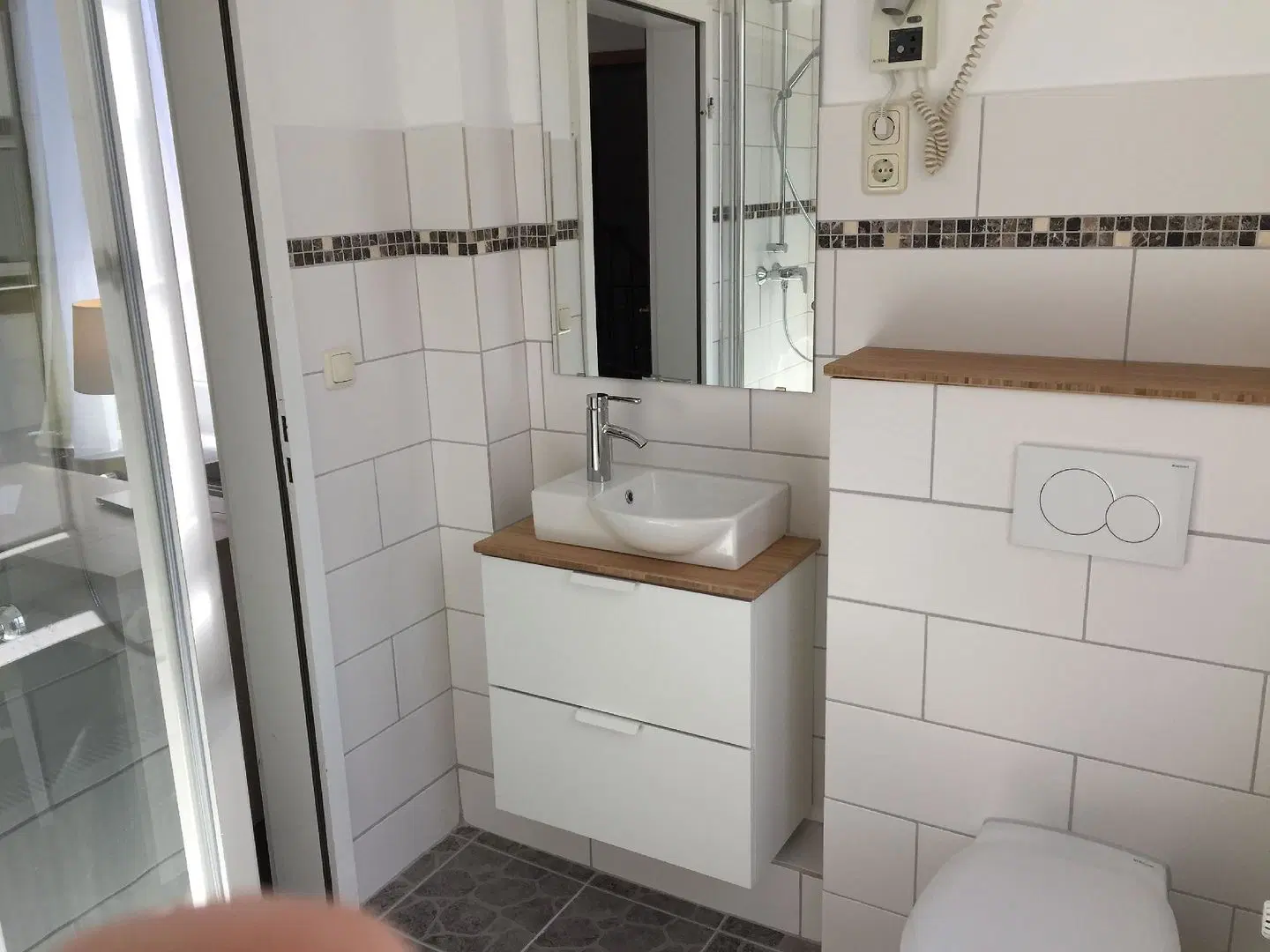 Hotel Hinz Badezimmer