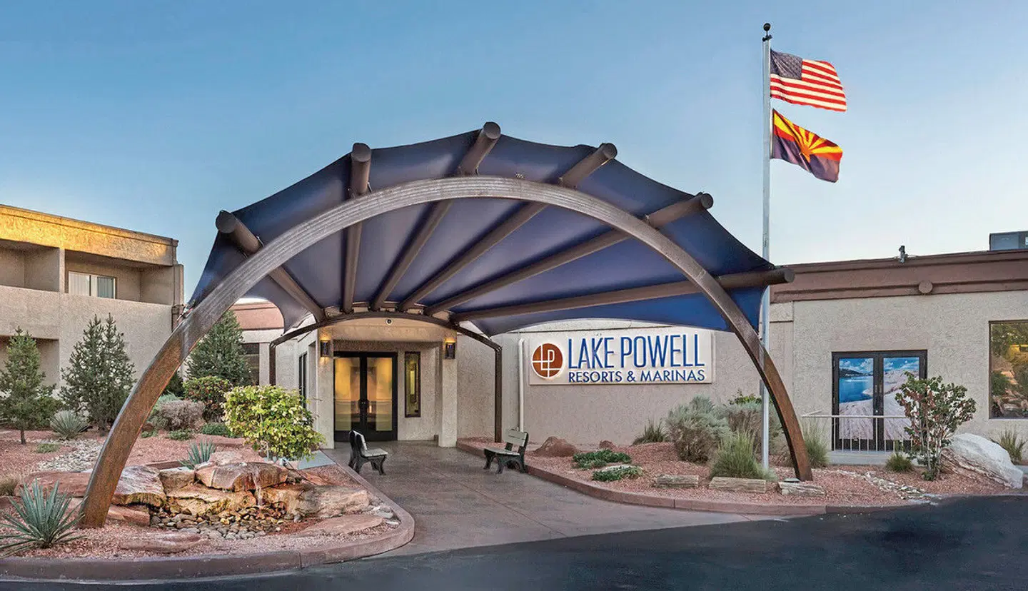 Lake Powell Resort & Marina Terrasse