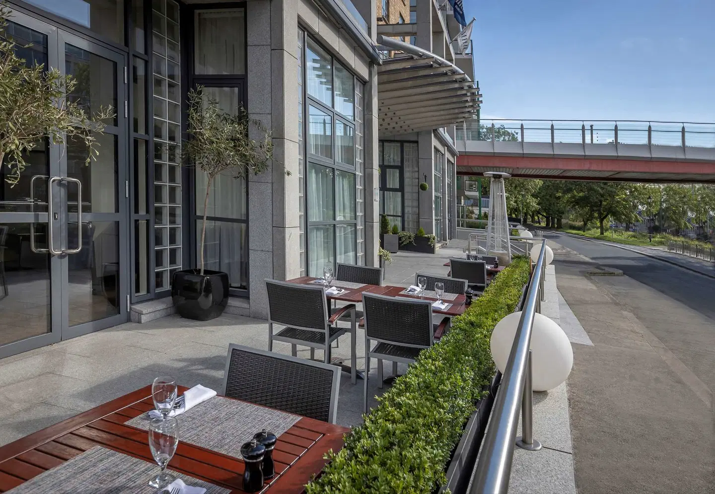 Hilton Dublin Terrasse