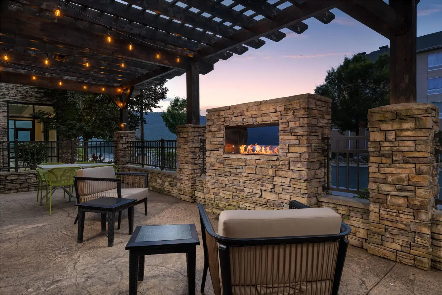 Hampton Inn Chattanooga West/Lookout Mountain Terrasse
