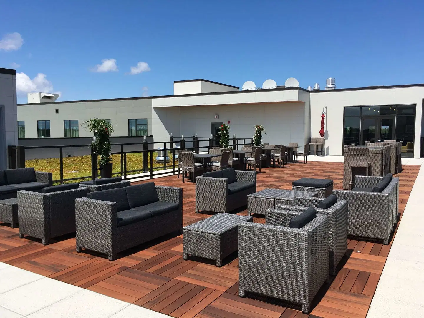 Hampton Inn Chicago North-Loyola Station Terrasse