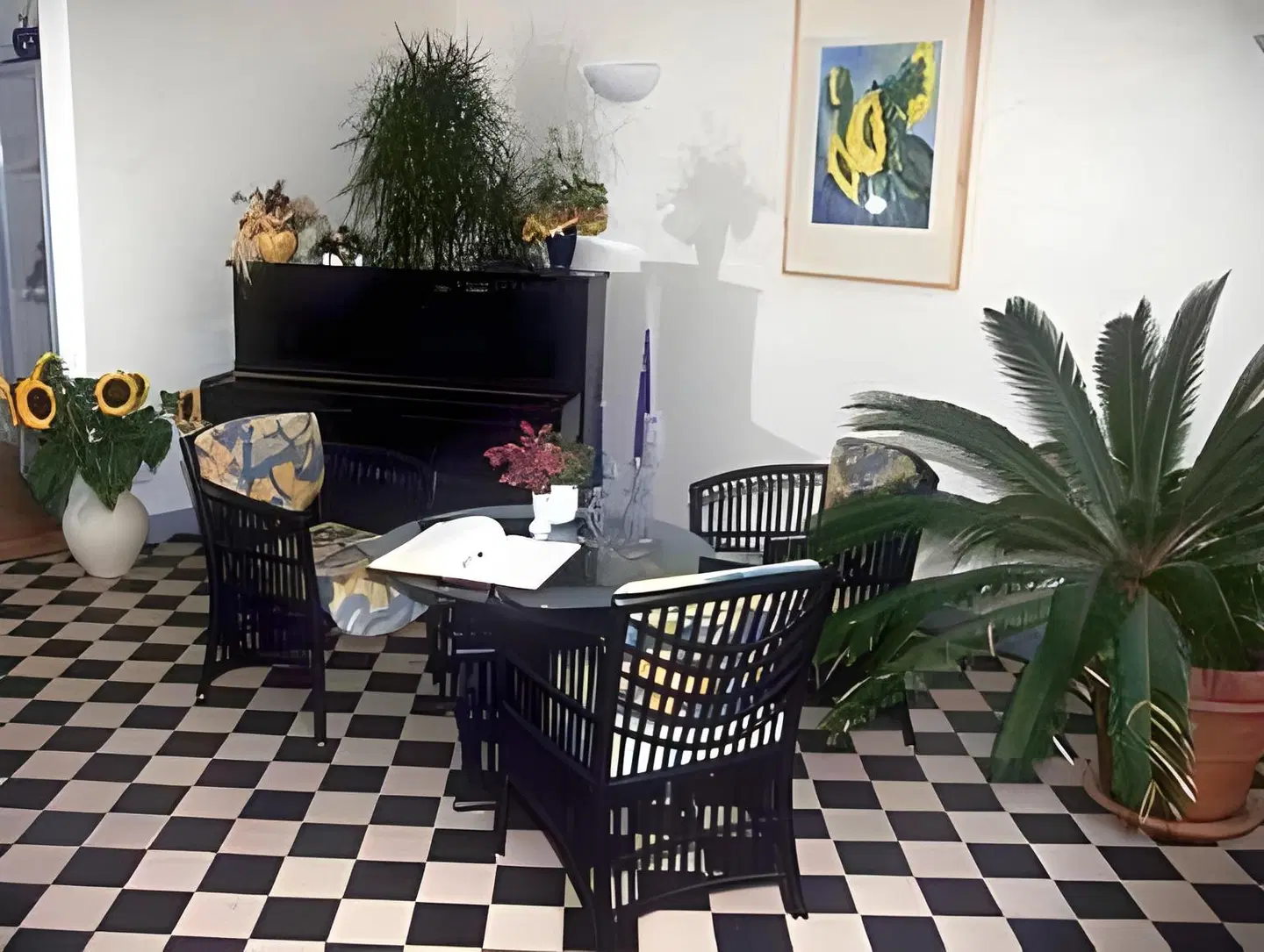 Hotel Schlösschen Sundische Wiese Terrasse