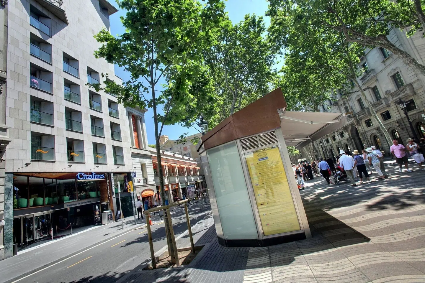 Citadines Ramblas Barcelona Terrasse