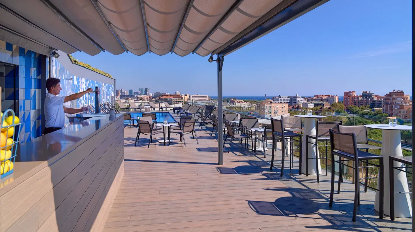 H10 Marina Barcelona Terrasse
