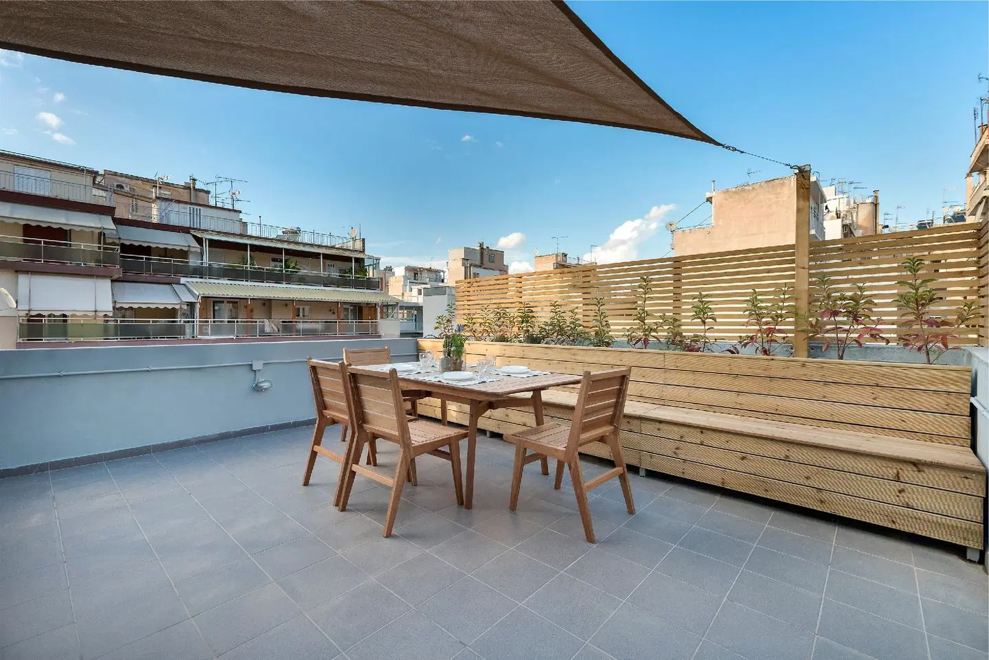 Maryflower Premium Apartments Piraeus Terrasse