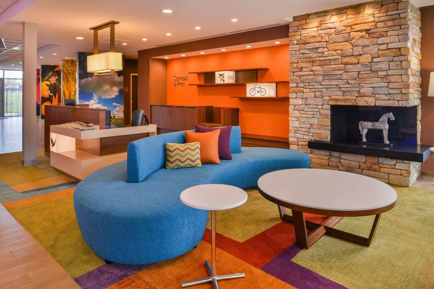 Fairfield Inn & Suites by Marriott Eugene East/Springfield LOUNGE_LOBBY