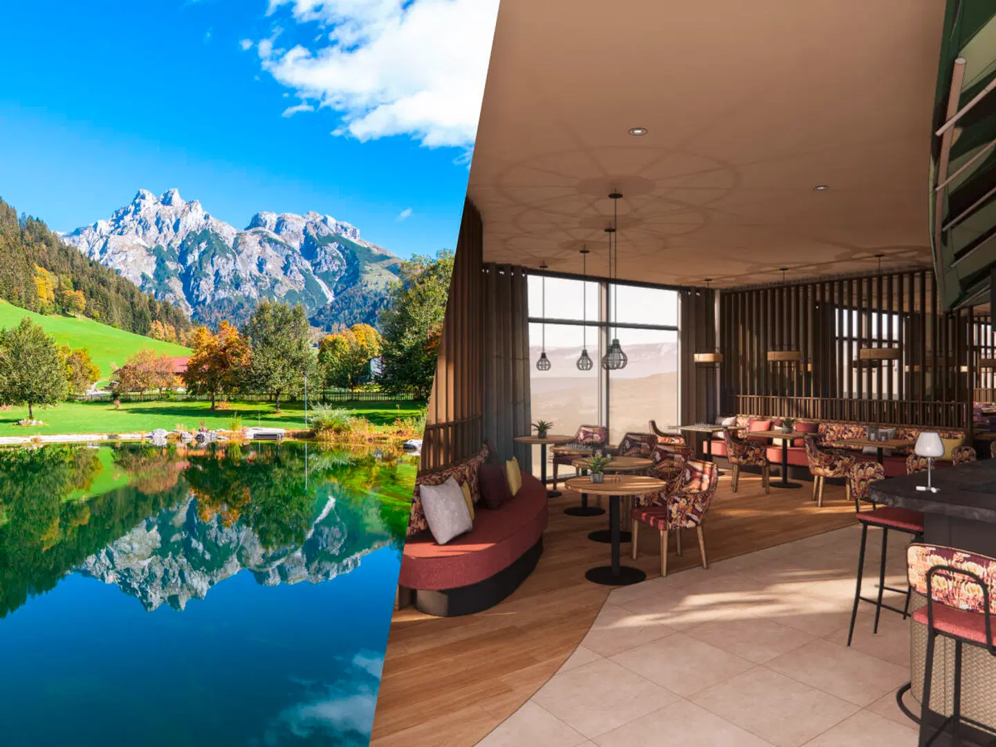 JUFA Hotel Werfenweng Terrasse