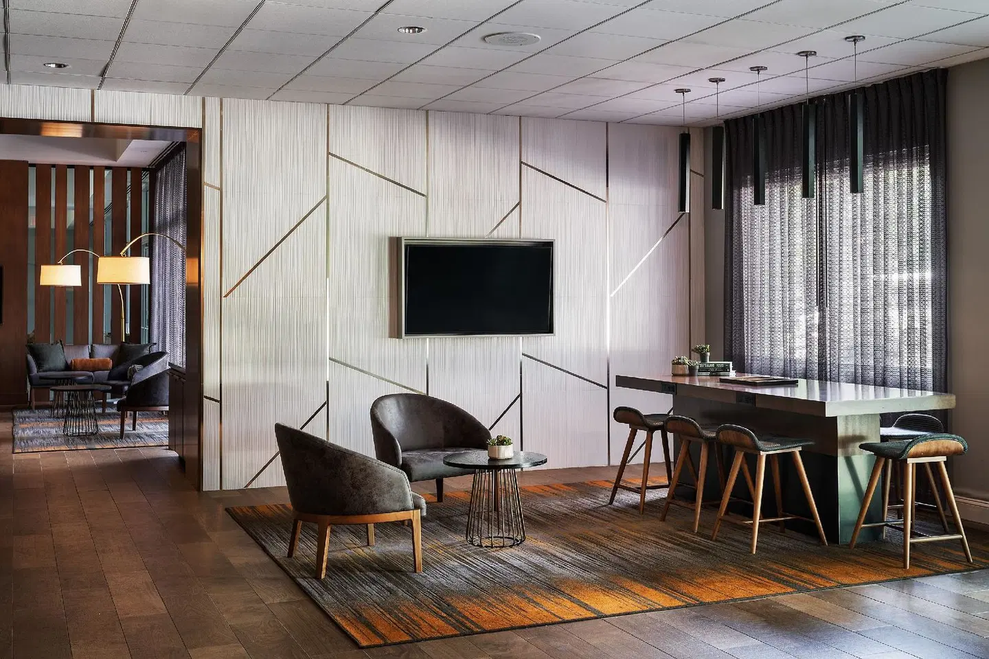 Dallas/Fort Worth Marriott Hotel & Golf Club at Champions Circle LOUNGE_LOBBY