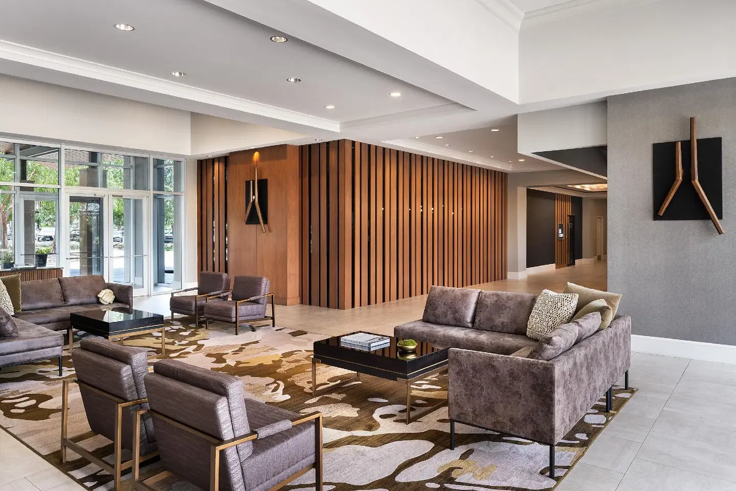 Dallas/Fort Worth Marriott Hotel & Golf Club at Champions Circle LOUNGE_LOBBY