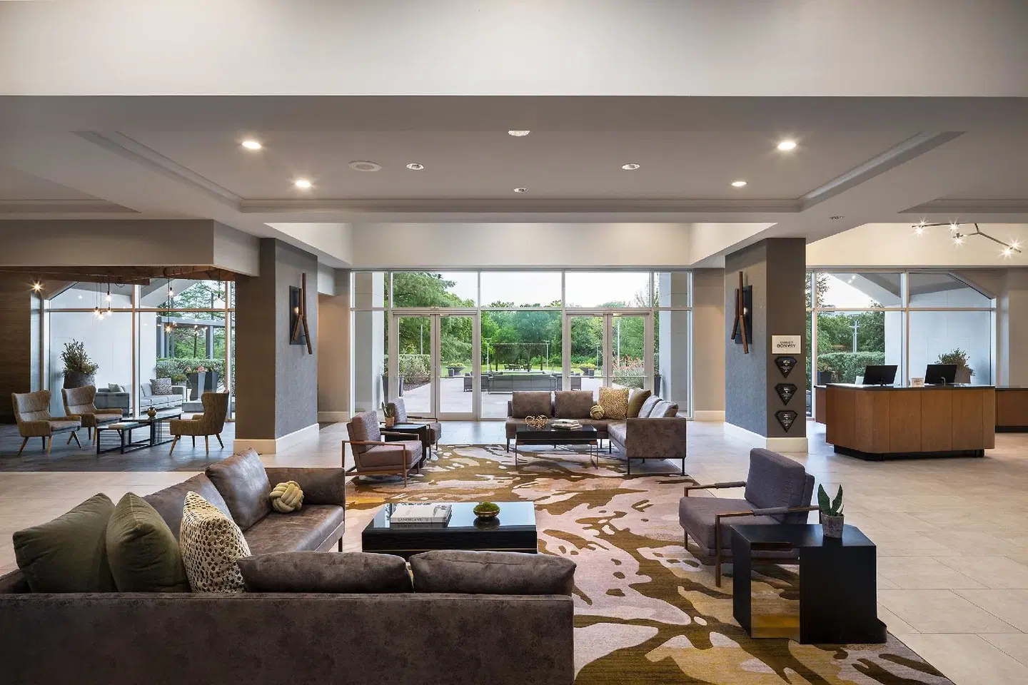 Dallas/Fort Worth Marriott Hotel & Golf Club at Champions Circle LOUNGE_LOBBY