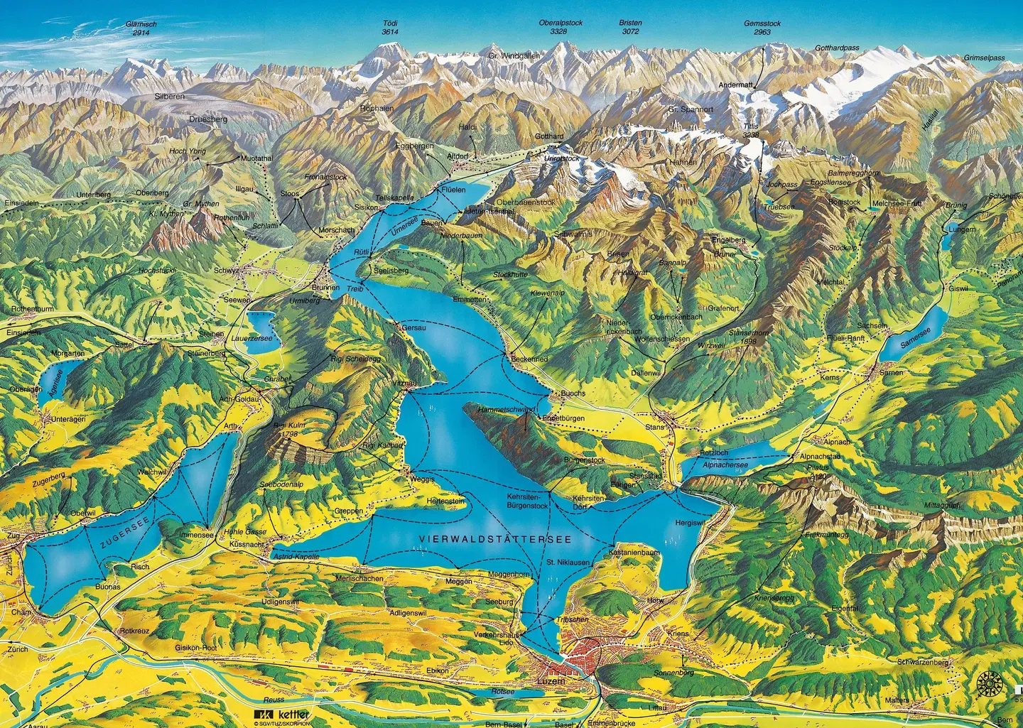 Hotel Restaurant Bellevue MAP