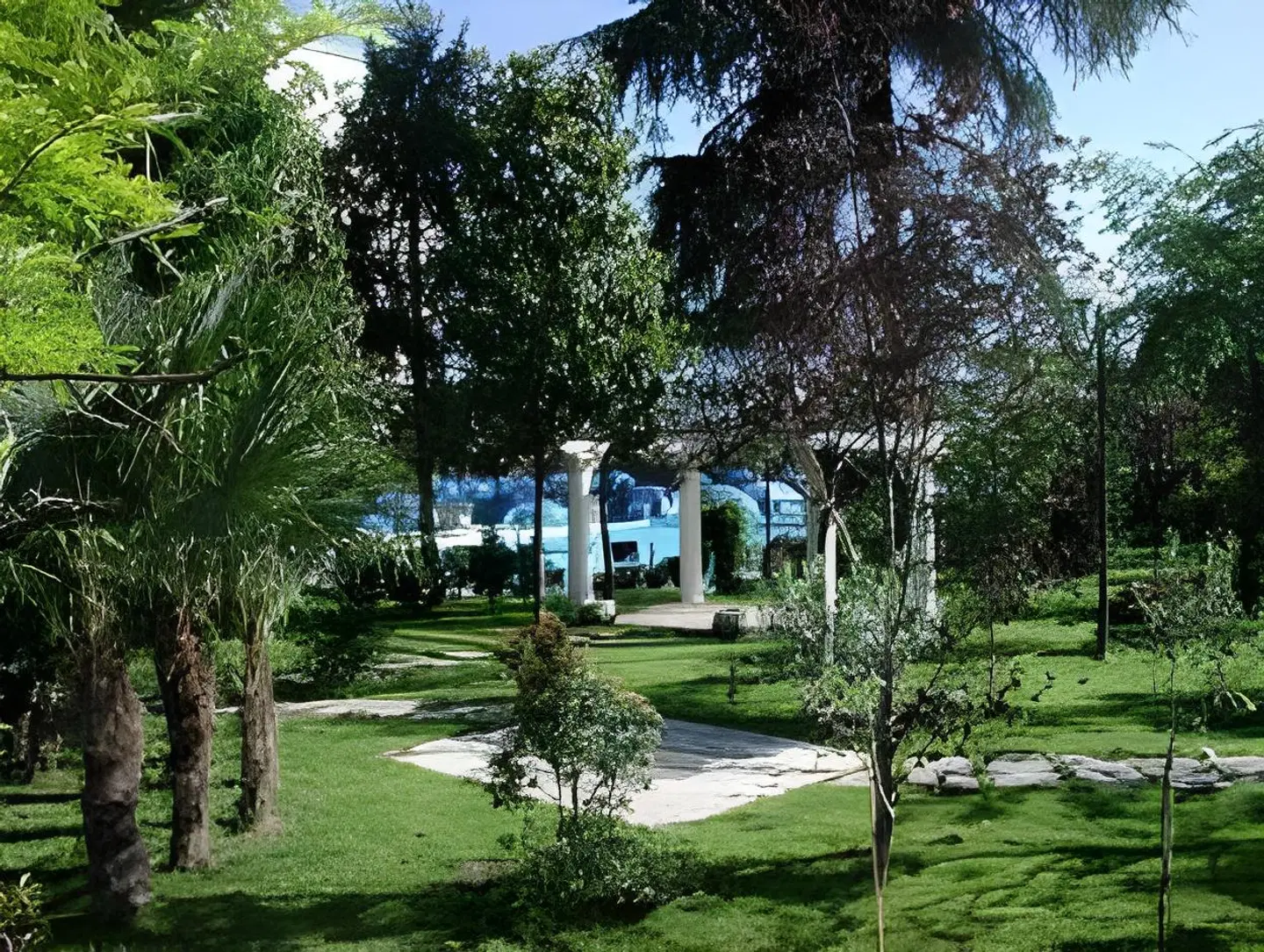 Grand Hotel Trieste & Victoria Garten