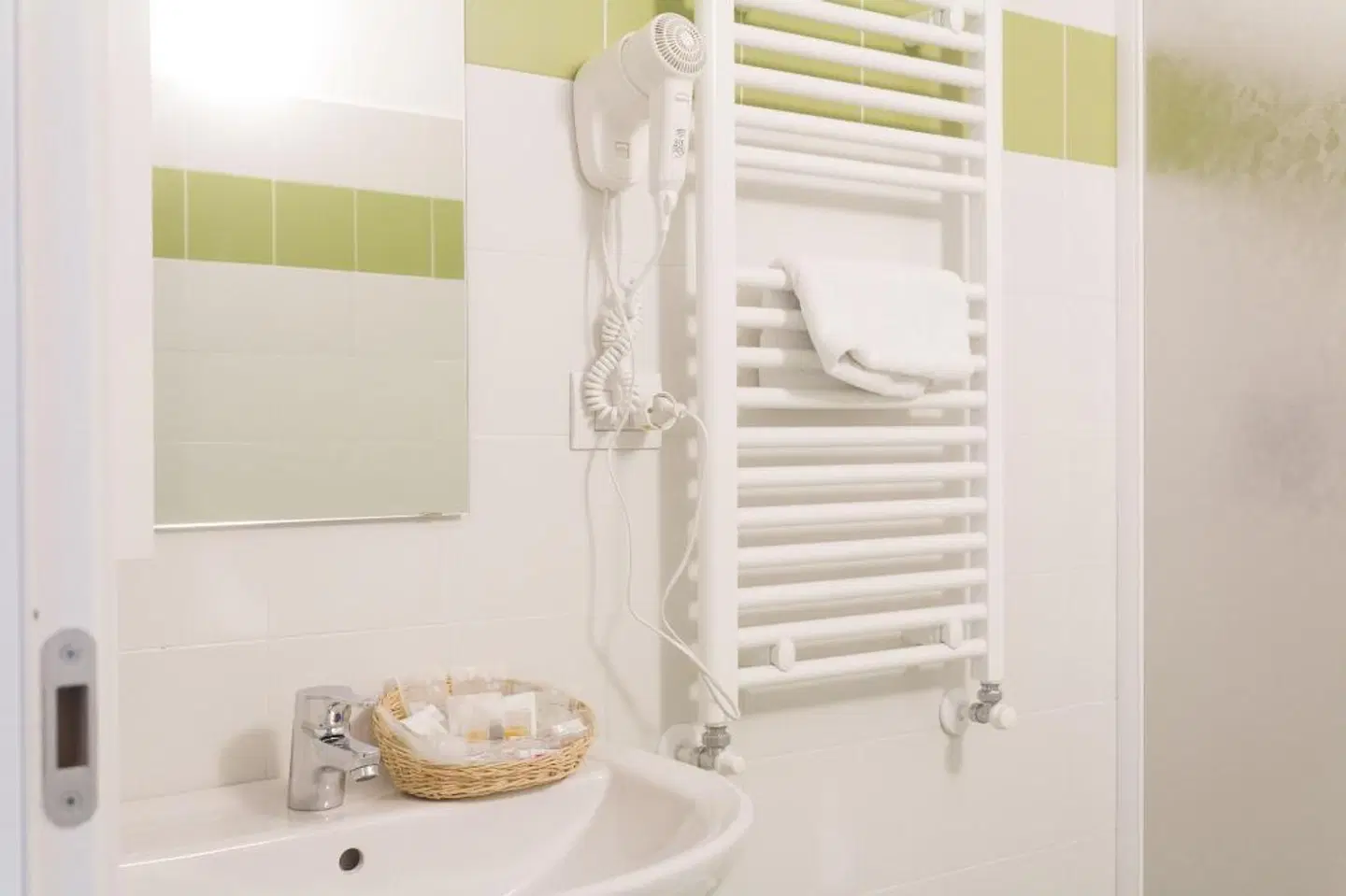 Hotel Campus Sanpaolo Badezimmer