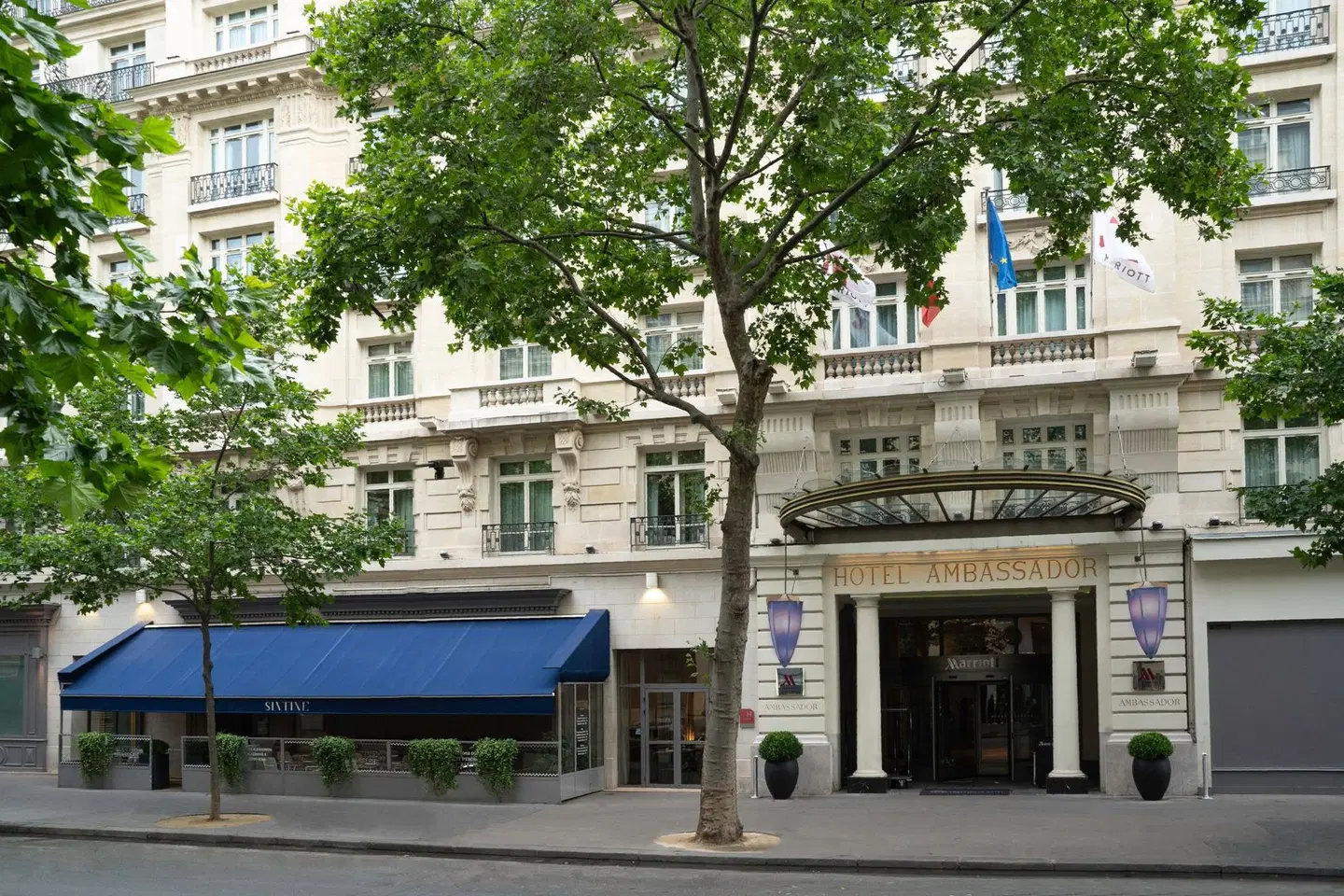 Paris Marriott Opera Ambassador Hotel EXTERIOR