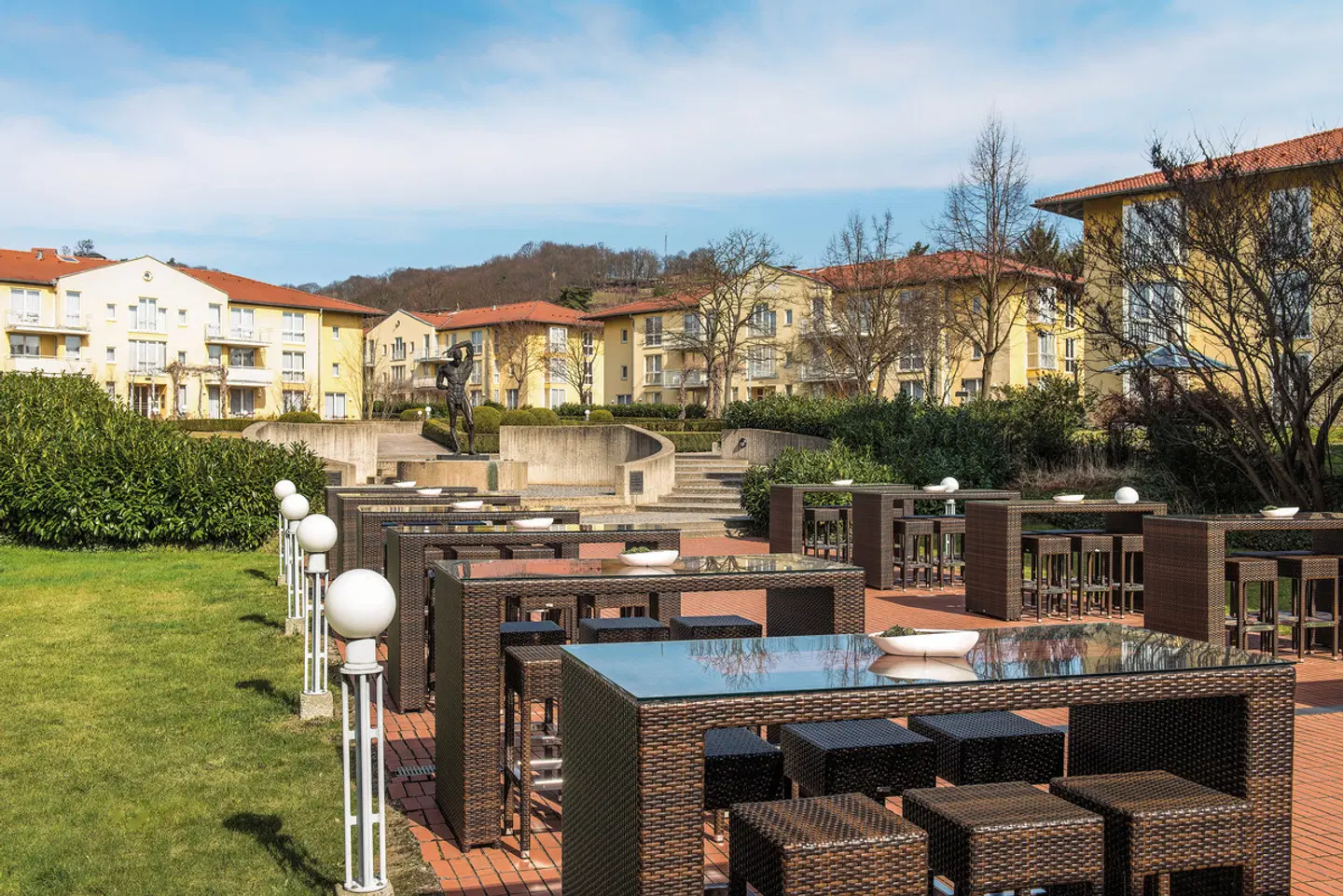 Radisson Blu Park Hotel & Conference Centre Terrasse