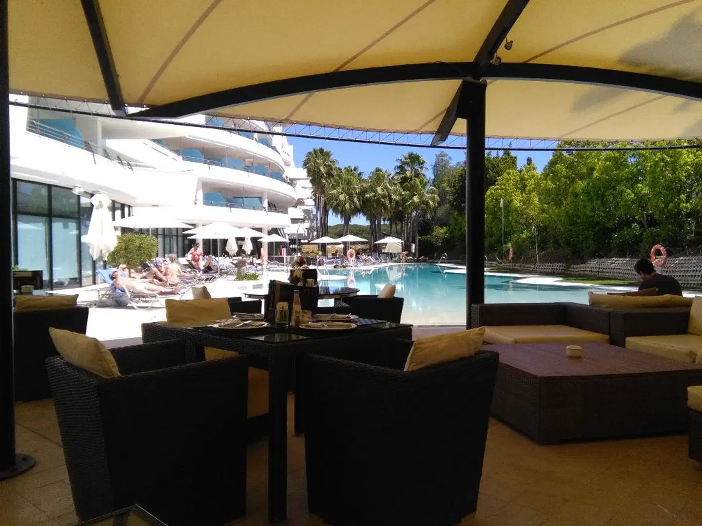 Senator Banús Spa Hotel Terrasse
