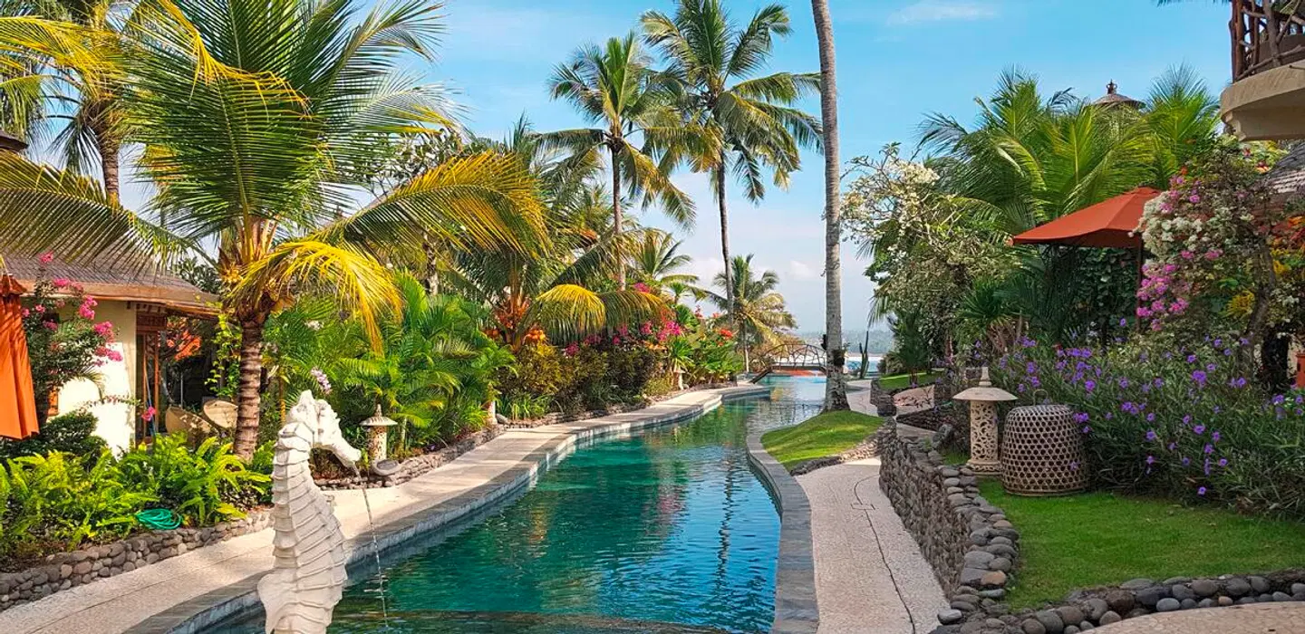 Puri Dajuma Beach Eco-Resort & Spa Garten