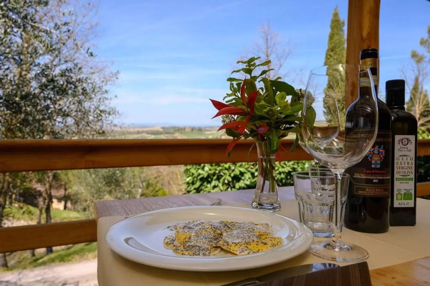 Fattoria Pieve A Salti Terrasse