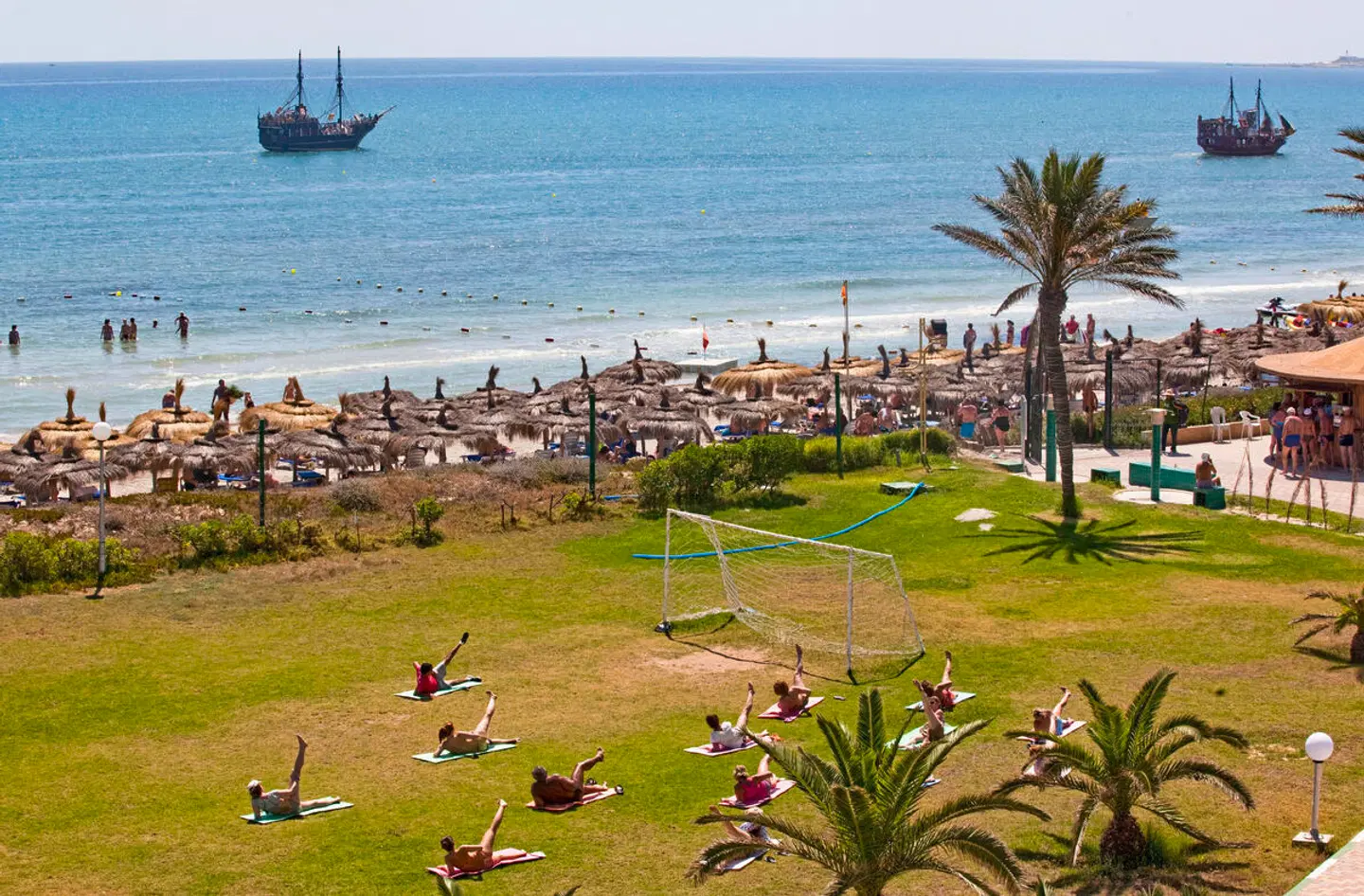 El Mouradi Mahdia Garten