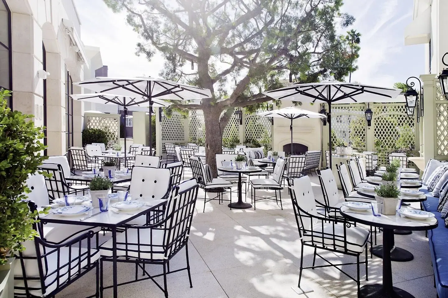 The Peninsula Beverly Hills Terrasse