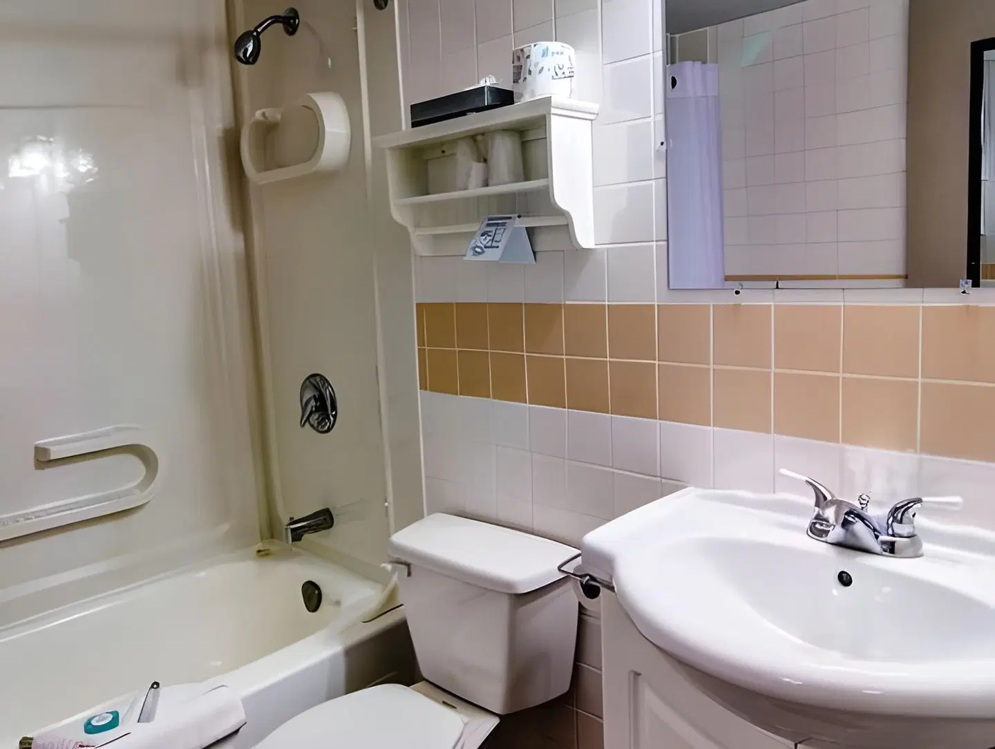 Wescana Inn Badezimmer