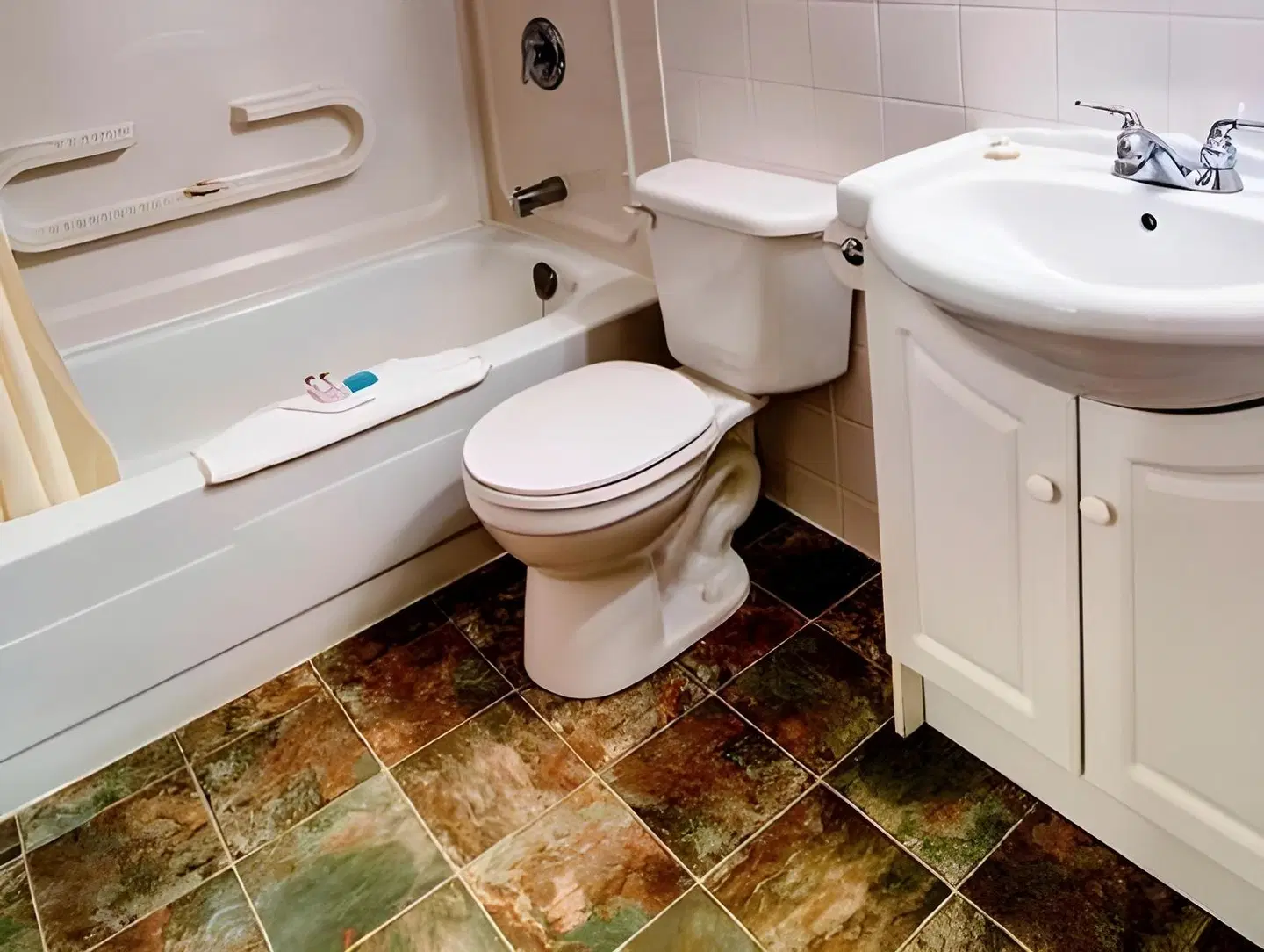 Wescana Inn Badezimmer