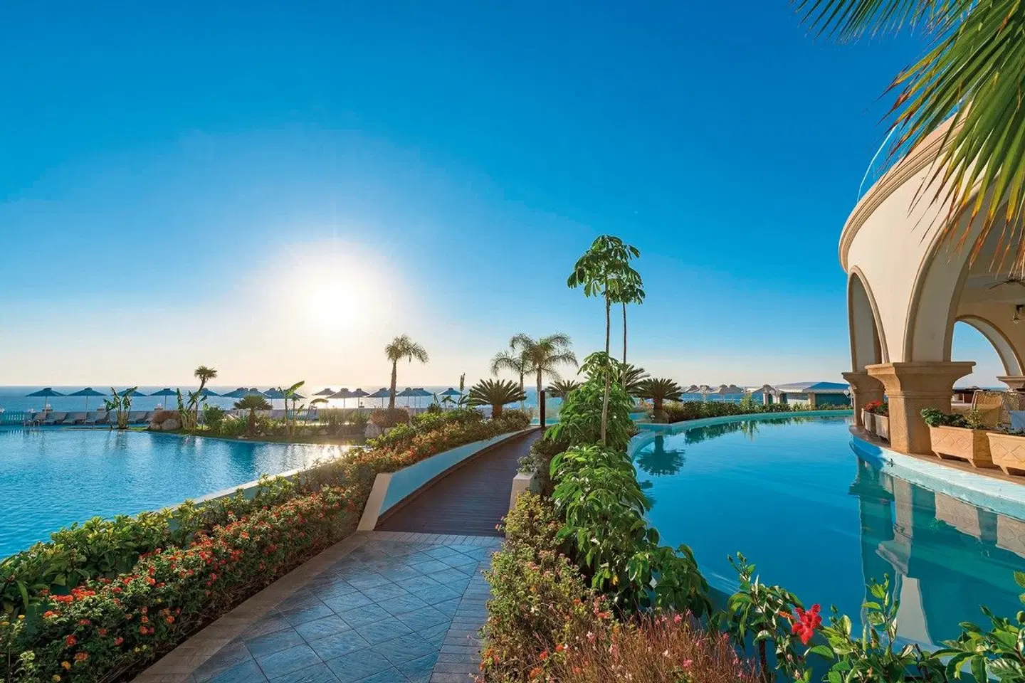 Atrium Prestige Thalasso Spa Resort & Villas Garten