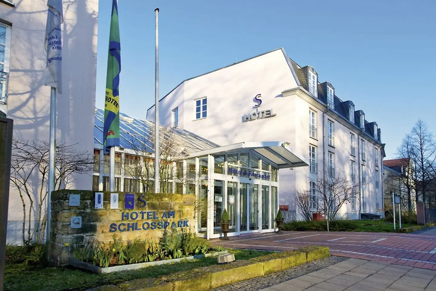 Hotel am Schlosspark EXTERIOR