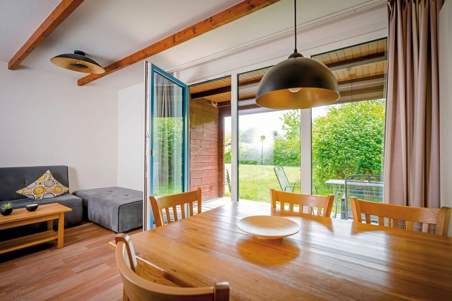 Ostsee Resort Damp - Ferienhäuser Asgard Terrasse