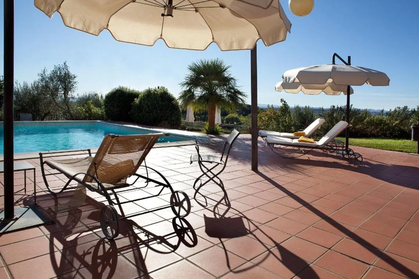 Villa Curina Resort Terrasse