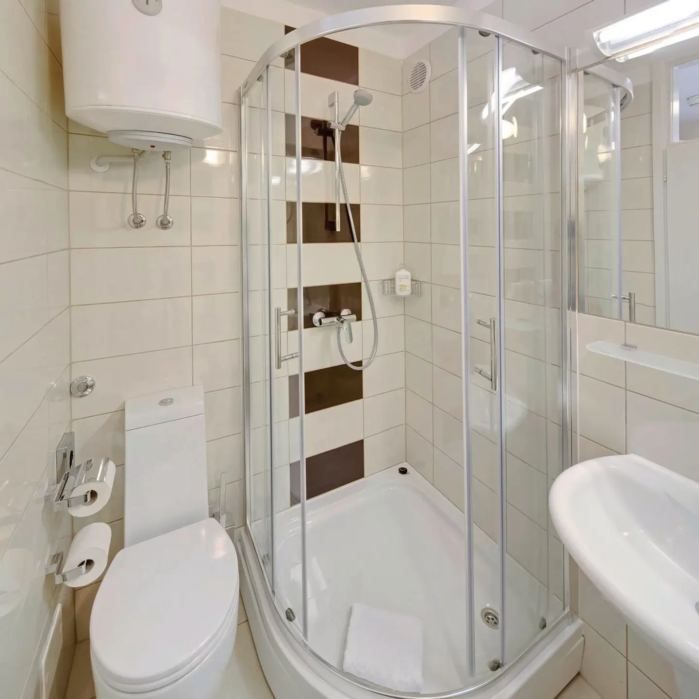 Apartments Stella Plava Laguna Badezimmer